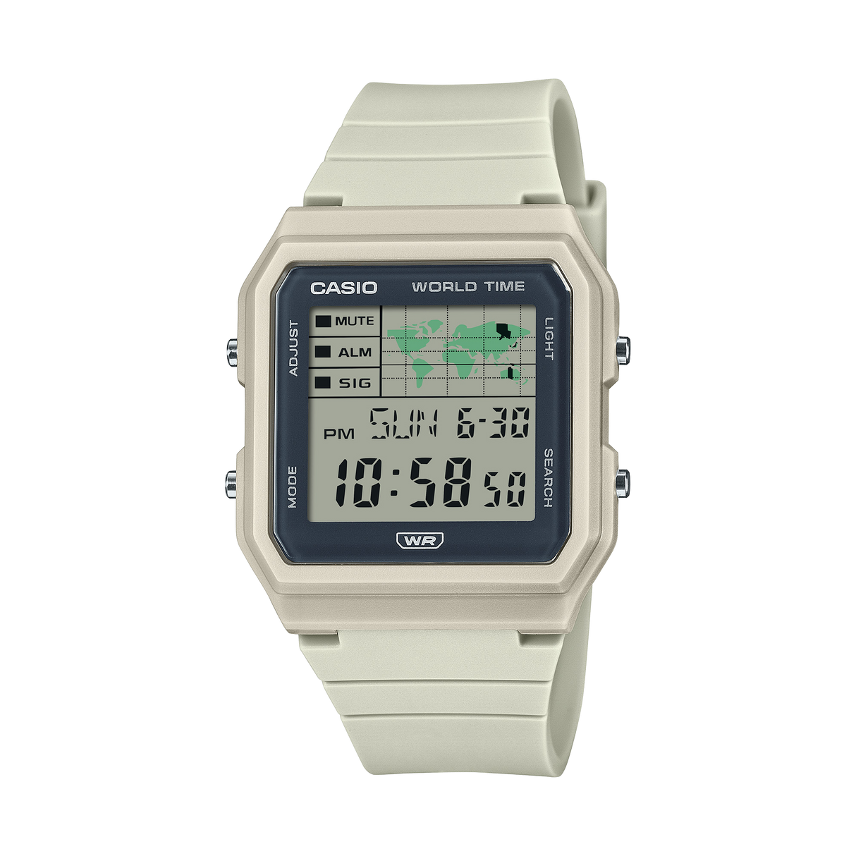 LF-30W Reloj Casio Unisex pulsera de resina 37 mm digital