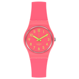 LP131C Reloj Swatch Back to Biko Roose de dama correa de resina
