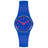 LS115C Reloj Swatch Back To Biko Bloo de dama pulsera de resina