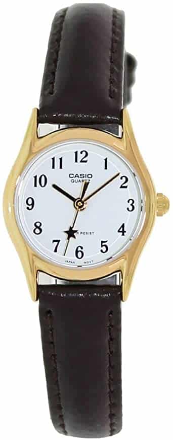 LTP-1094 Reloj Casio para Mujer Pulsera de Cuero Análogo