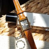 LTP-1234GLL Casio de dama pulsera de cuero