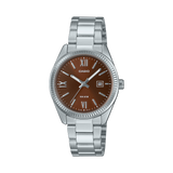 LTP-1302 Reloj Casio para Mujer Pulsera de Acero Inoxidable Análogo