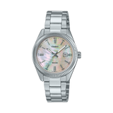 LTP-1302 Reloj Casio para Mujer Pulsera de Acero Inoxidable Análogo