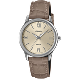 LTP-1303 Reloj Casio para Mujer Banda de Cuero Análogo
