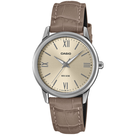 LTP-1303 Reloj Casio para Mujer Banda de Cuero Análogo