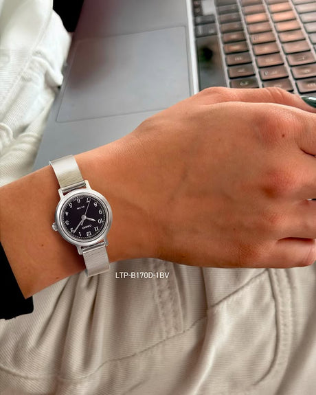 LTP-B170D reloj Casio de mujer pulsera de metal