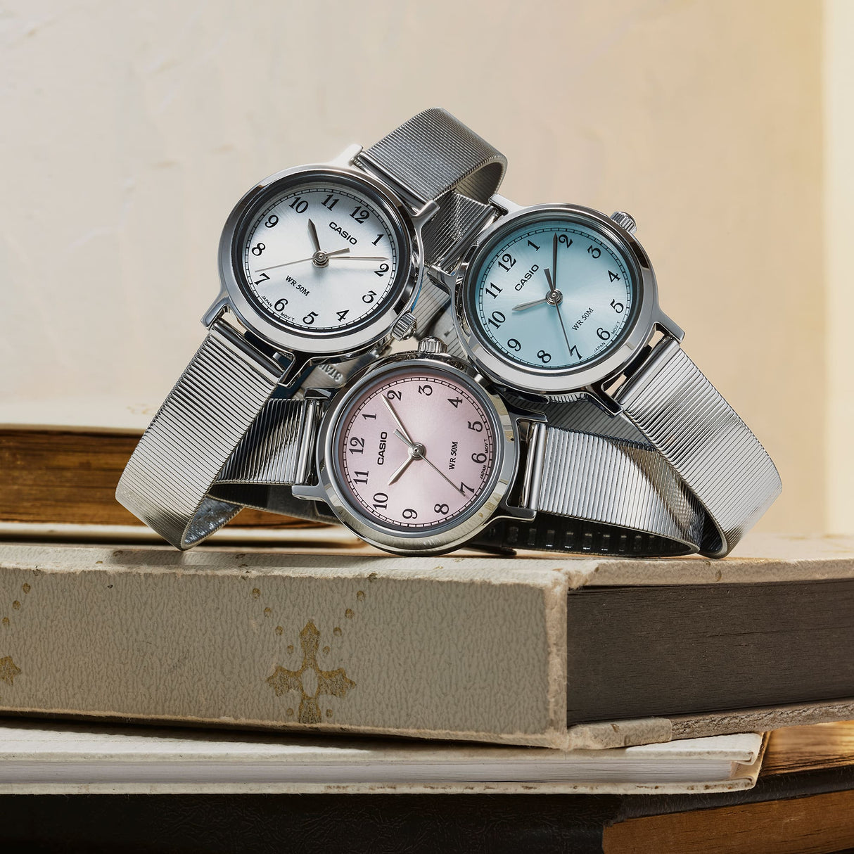 LTP-B170D reloj Casio de mujer pulsera de metal