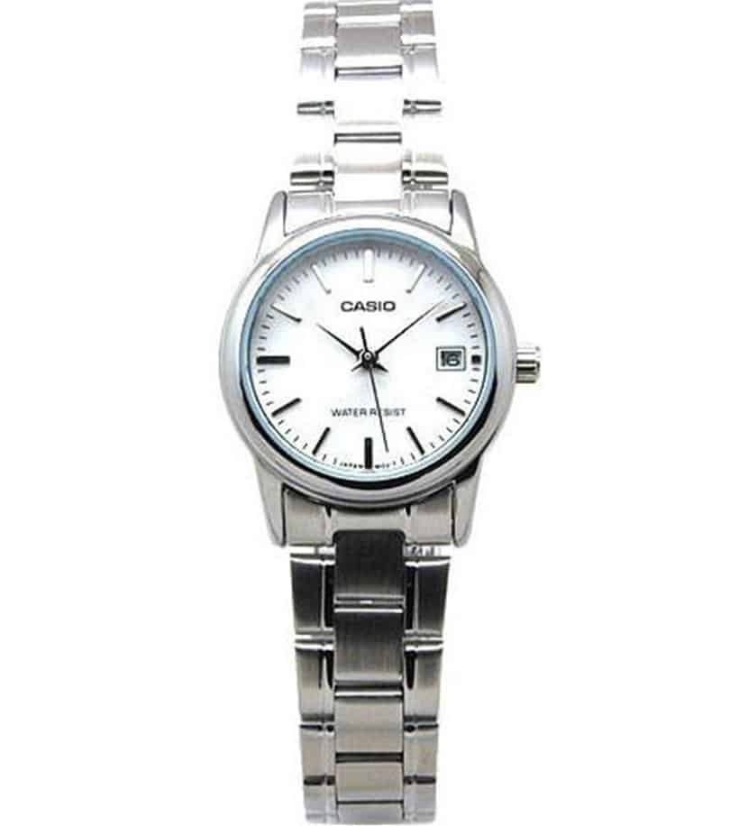 LTP-V002 Reloj Casio para Mujer Pulsera de Cuero Análogo