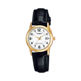 LTP-V002 Reloj Casio para Mujer Pulsera de Cuero Análogo