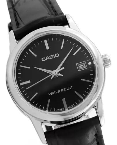 LTP-V002 Reloj Casio para Mujer Pulsera de Cuero Análogo