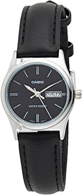 LTP-V006 Reloj Casio para Mujer Banda de Cuero Análogo