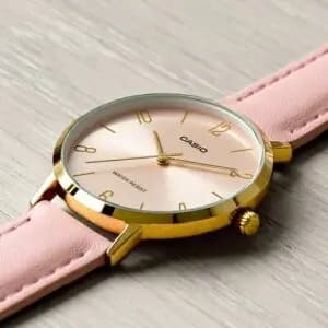 LTP-VT01 Reloj Casio para Mujer Pulsera de Cuero Análogo