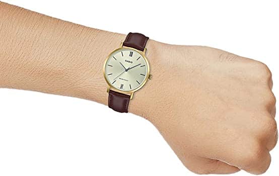 LTP-VT01 Reloj Casio para Mujer Pulsera de Cuero Análogo