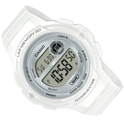 LWS-1200 Reloj Casio para Mujer Pulsera de Caucho Digital