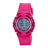 M138J Reloj QQ para dama digital pulsera de Caucho