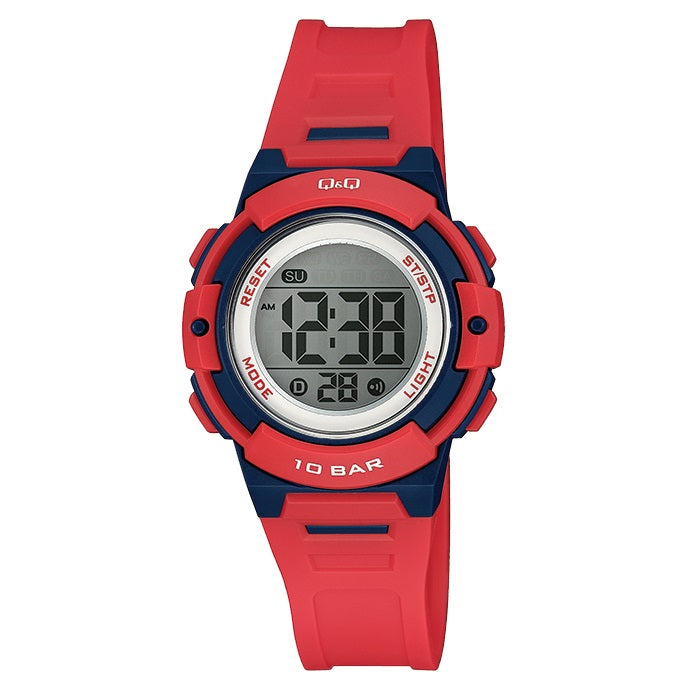 M185J QQ Reloj Digital de Caucho Color Rosado para Niños