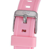 M187J QQ Reloj Digital de Resina Color Rosado para Señorita