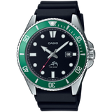 MDV-106 Reloj Casio Marlin Duro para Hombre Pulsera de Caucho Análogo
