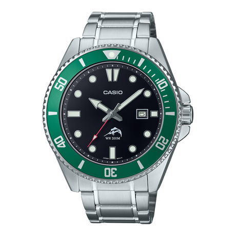 MDV-106 Casio Marlin de hombre pulsera de metal