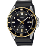 MDV-106 Reloj Casio Marlin Duro para Hombre Pulsera de Caucho Análogo