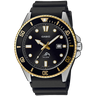 MDV-106 Reloj Casio Marlin Duro para Hombre Pulsera de Caucho Análogo