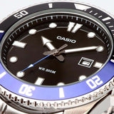 MDV-107 Casio Reloj para Hombre Pulsera de Metal Análogo