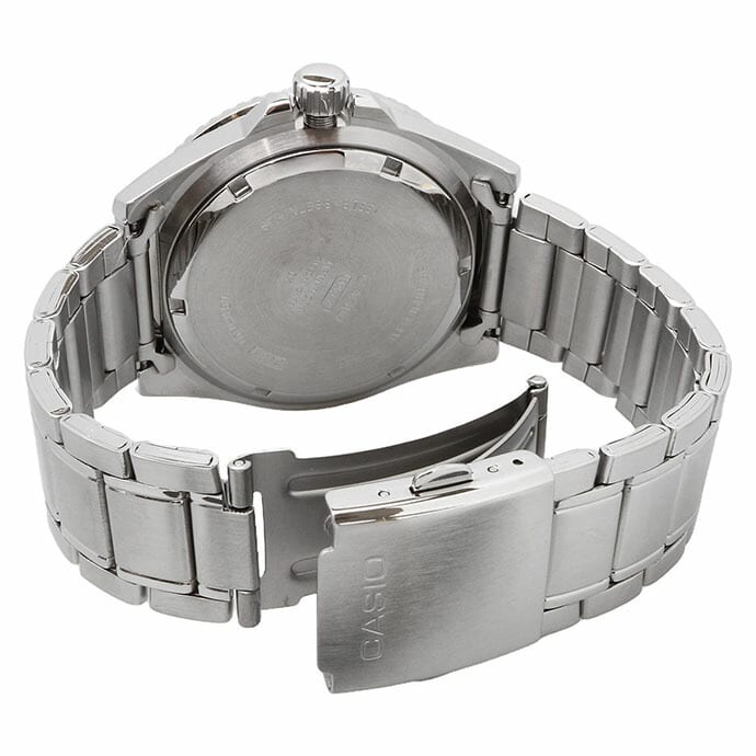 MDV-107 Casio Reloj para Hombre Pulsera de Metal Análogo