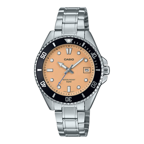 MDV-10D Reloj Casio para hombre pulsera de metal