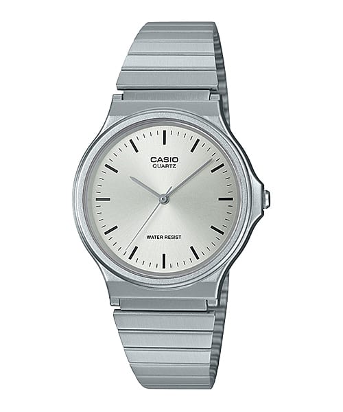 MQ-24G Casio para caballero pulsera de acero inoxidable