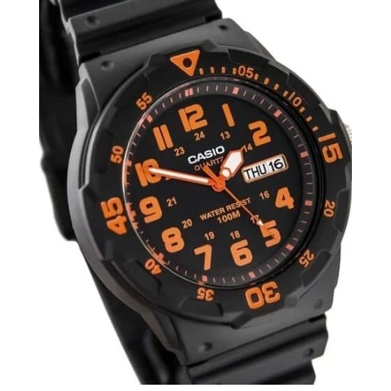 MRW-200 Reloj Casio para Hombre Pulsera de Caucho Análogo