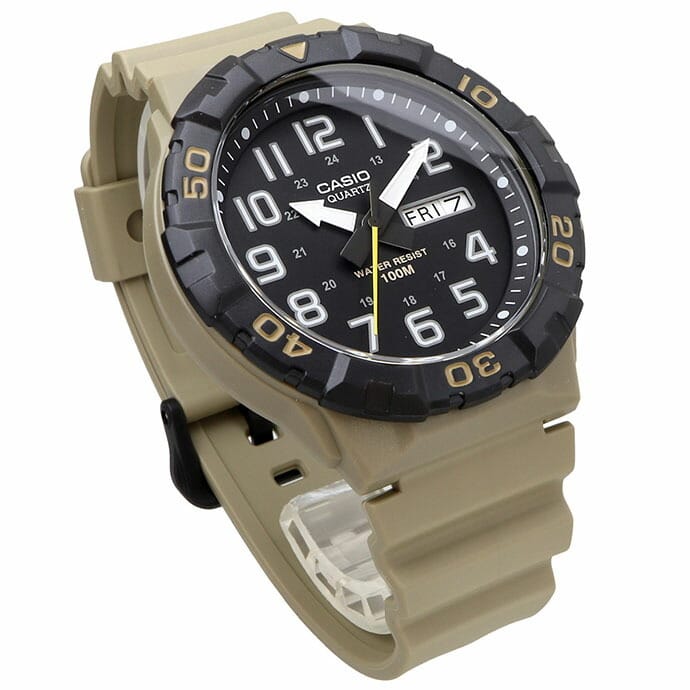 MRW-210 Reloj Casio para Hombre Pulsera de Caucho Análogo