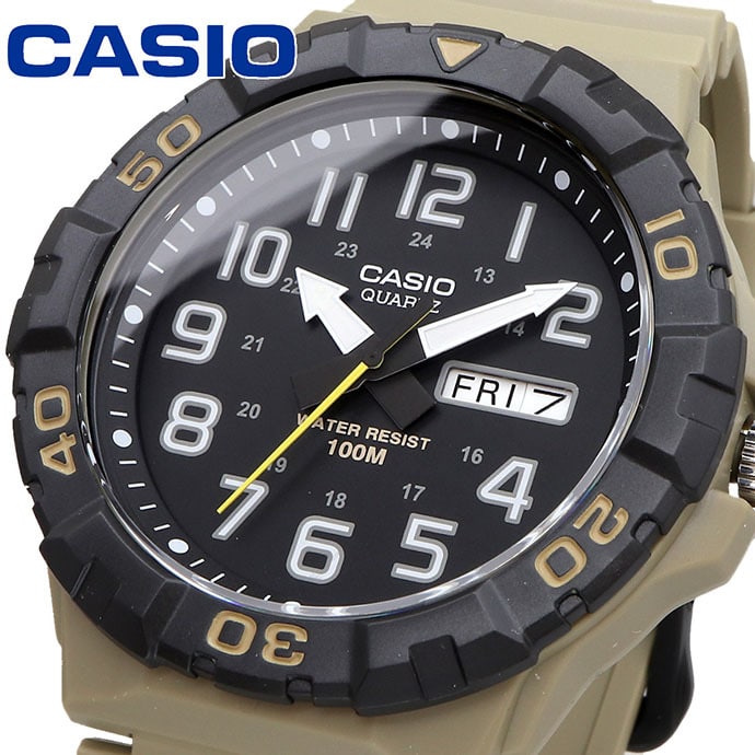 MRW-210 Reloj Casio para Hombre Pulsera de Caucho Análogo