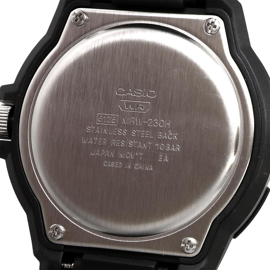 MRW-230H Reloj Casio de hombre pulsera de caucho