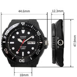 MRW-230H Reloj Casio de hombre pulsera de caucho