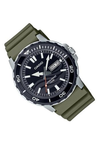 MTD-125 Reloj Casio para Hombre Pulsera de Caucho Análogo