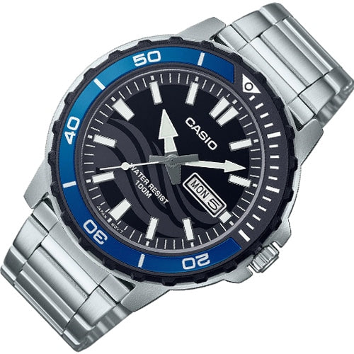 MTD-125D Reloj Casio para Hombre Pulsera de Metal Análogo