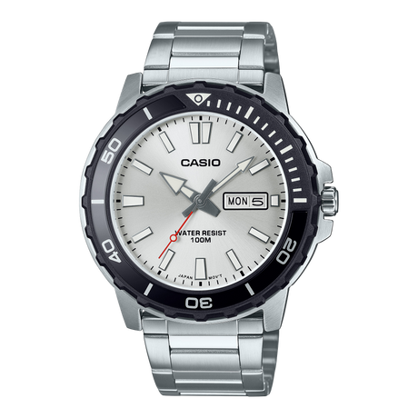 MTD-125D Reloj Casio para Hombre Pulsera de Metal Análogo