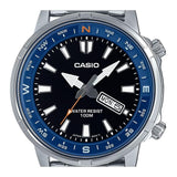 MTD-130 Reloj Casio para Hombre Banda de Metal Análogo