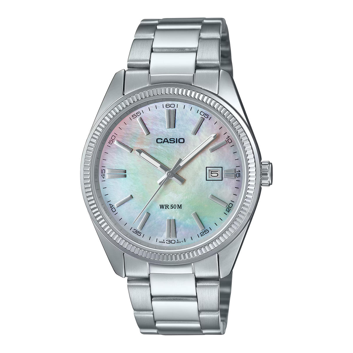 MTP-1302DS Reloj Casio para hombre pulsera de metal inoxidable