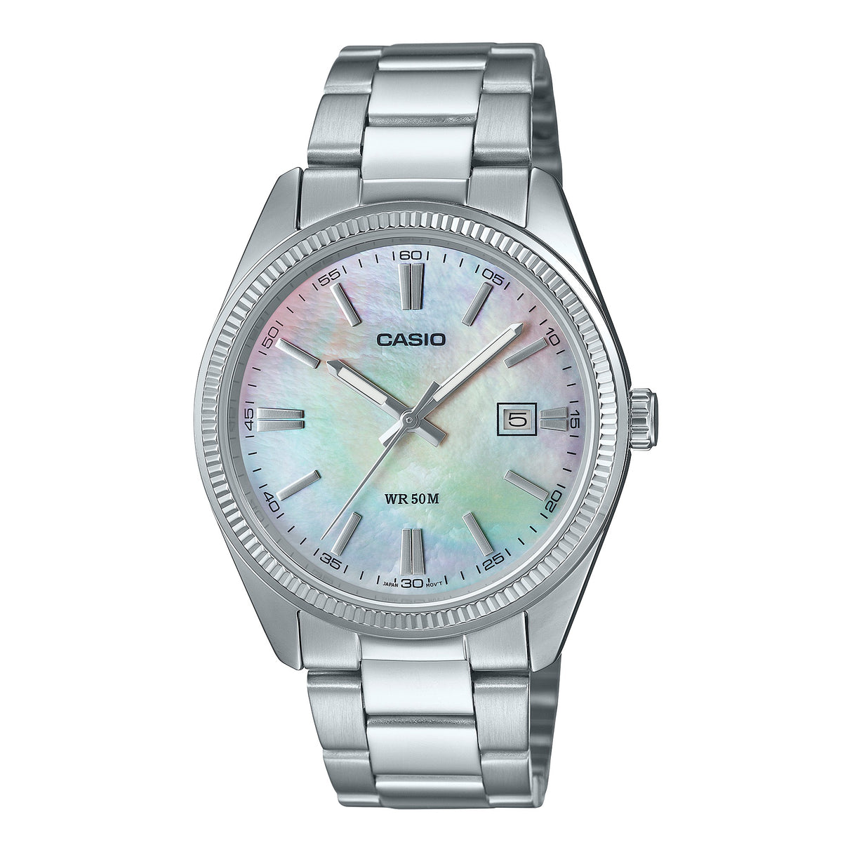 MTP-1302DS Reloj Casio para hombre pulsera de metal inoxidable