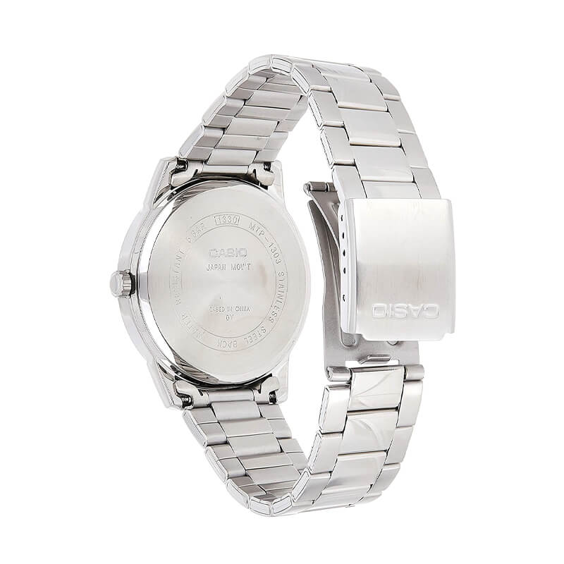 MTP-1303 Reloj Casio para Hombre Pulsera de Acero Inoxidable Análogo