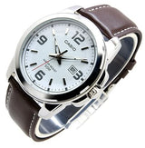 MTP-1314 Reloj Casio para Hombre Banda de Cuero Análogo