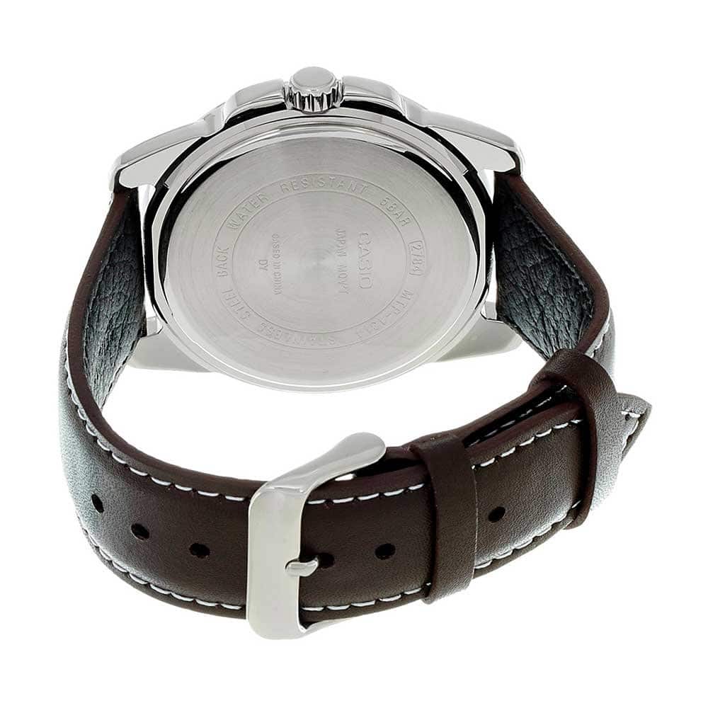 MTP-1314 Reloj Casio para Hombre Banda de Cuero Análogo