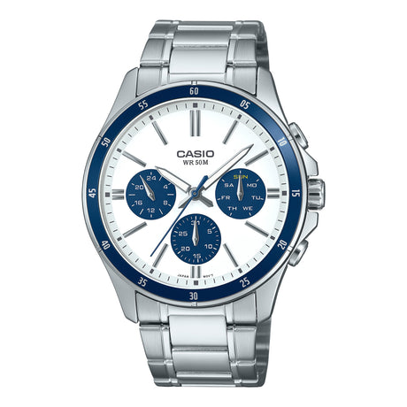 MTP-1374 Reloj Casio para Hombre Pulsera de Acero Inoxidable Análogo