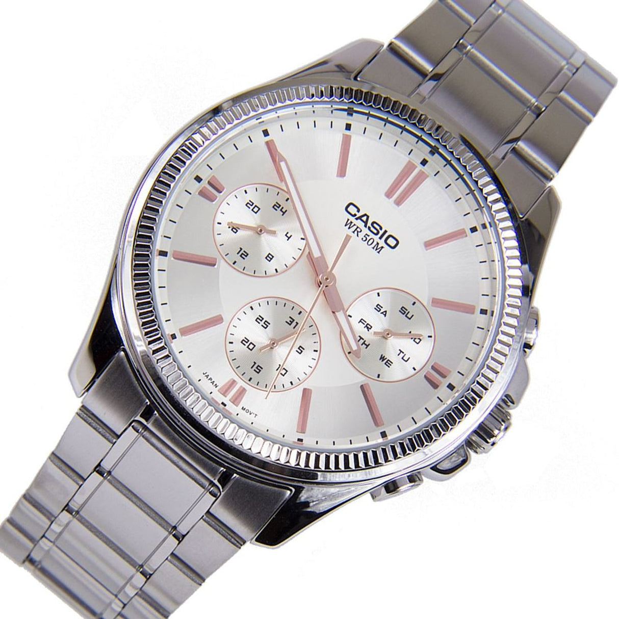 MTP-1375 Reloj Casio para Hombre Pulsera de Metal Análogo