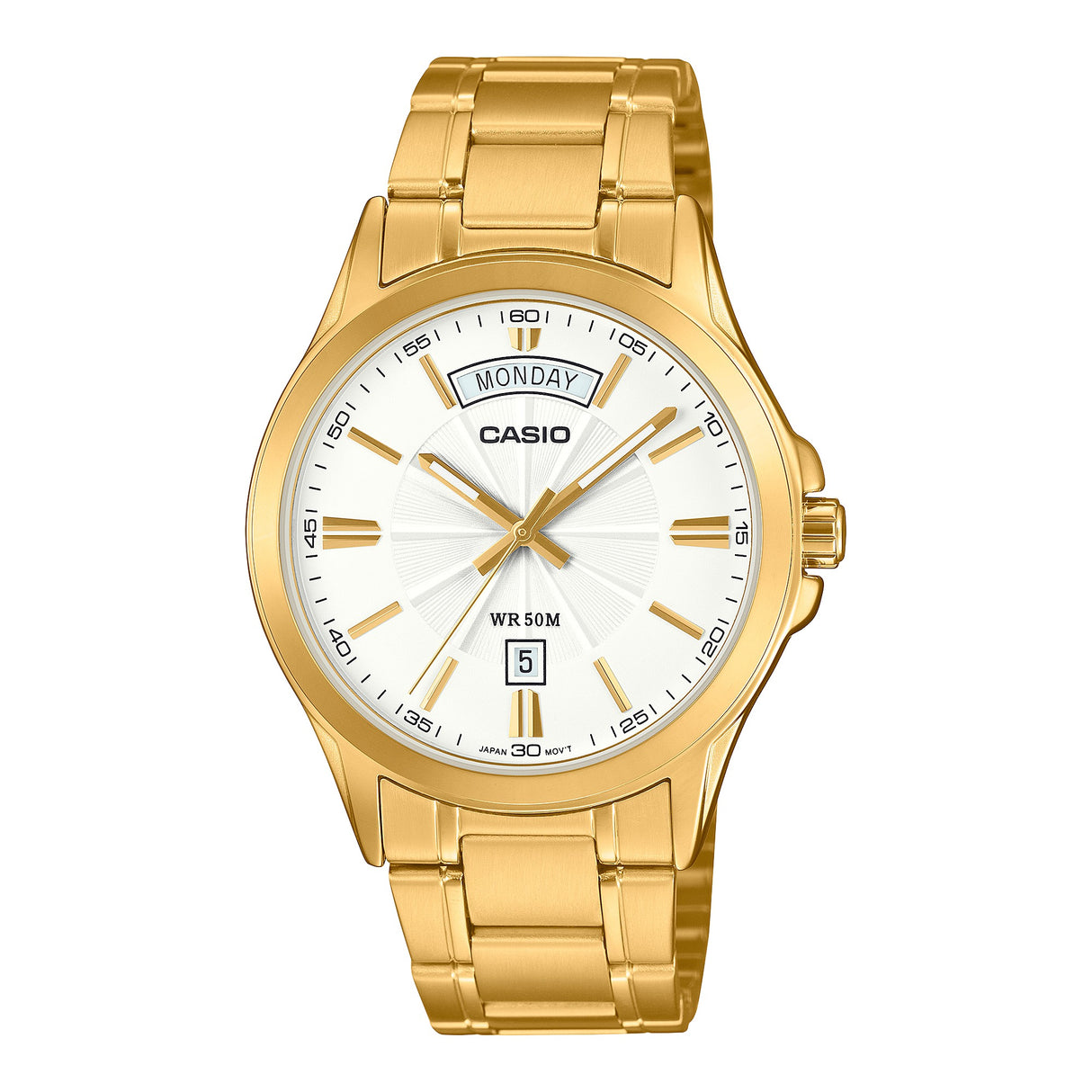 MTP-1381G Reloj Casio de hombre pulsera de metal