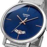 MTP-B100 Reloj Casio para Hombre Pulsera de Mesh Análogo