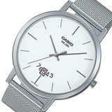 MTP-B100 Reloj Casio para Hombre Pulsera de Mesh Análogo