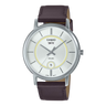 MTP-B120 Casio Reloj Análogo de Cuero para Hombre