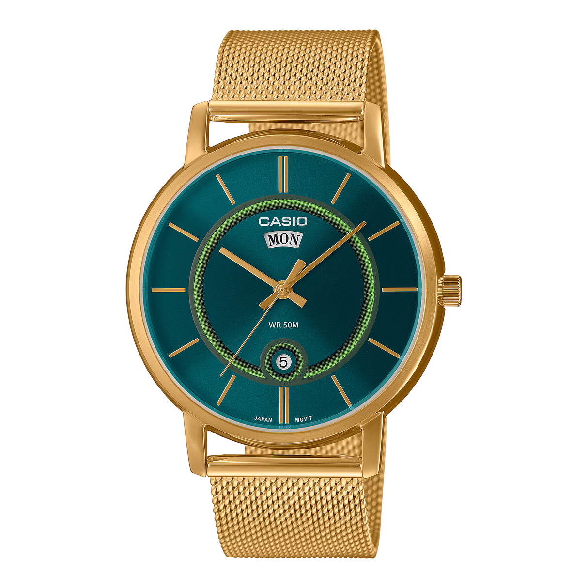 MTP-B120M Casio de hombre correa mesh